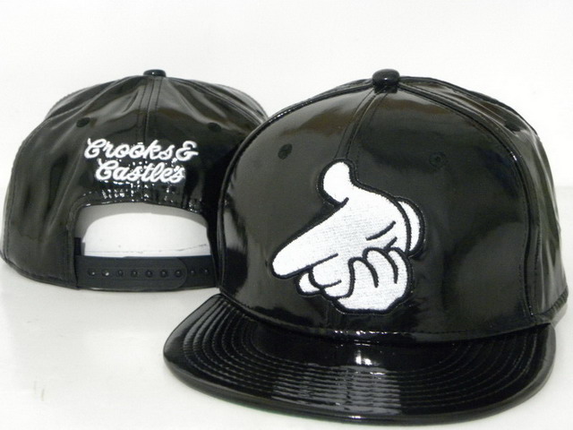 Crooks and Castles leather Hat DD7